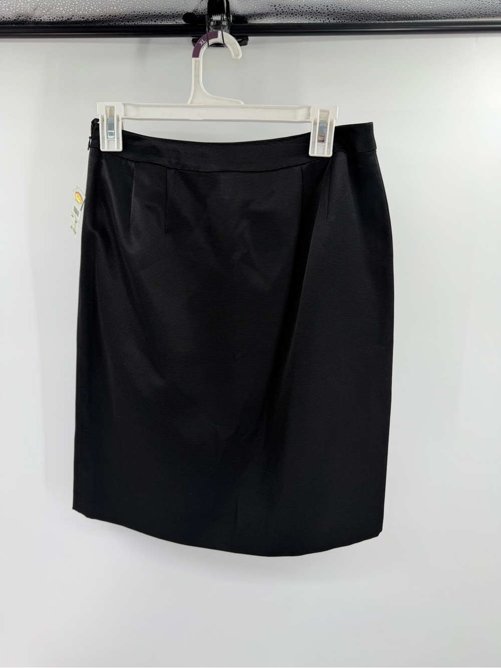 Talbots Black Pencil Skirt Career Office Work Size 8 Petite New with tags